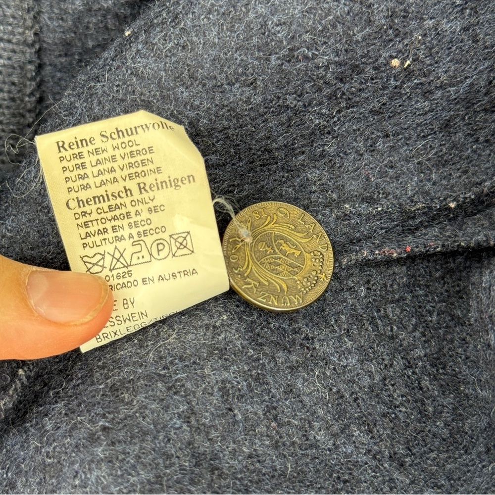 Vintage Giesswein Wool Jacket Size 14 - Picture 8 of 8